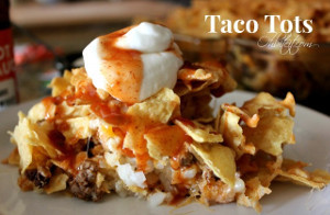 Taco Tot Bake