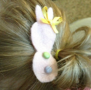 Girl's Bunny Hair Clip