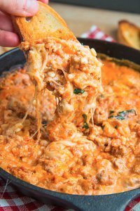 Lightened-Up Lasagna Dip