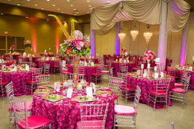 Bold and Beautiful Hot Pink Wedding