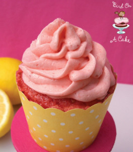 Sweet Strawberry and Lemonade Cupcakes