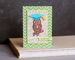 Hooo-ray Owl Graduation Card