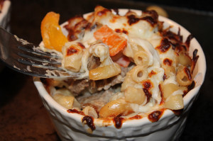 Cheese Steak Pasta Casserole