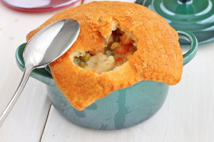 Mini Rustic Chicken Pot Pies