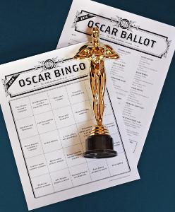 Oscar Ballot Bingo 2014