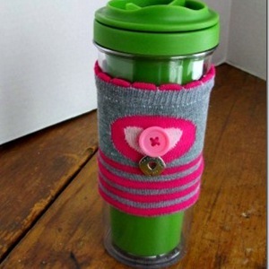 15 Minute DIY Coffee Cozy