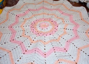 Peachy Keen Round Ripple