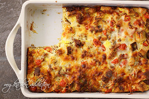 Italian Sausage and Egg Bake