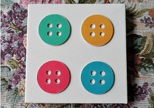 Big Button Wall Decoration