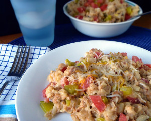 Slow Cooker Turkey Burger Casserole