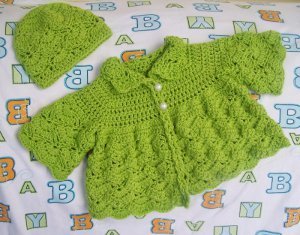 Butterfly Baby Sweater