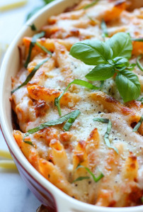 Red Pepper Pasta Bake