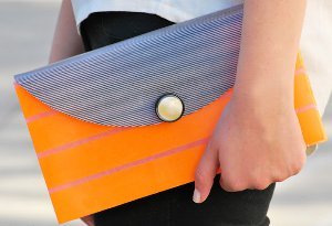 Classy Washi Tape DIY Clutch