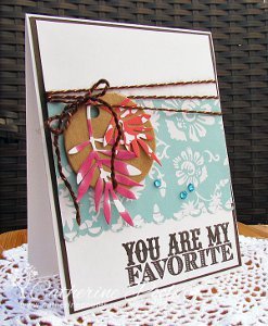 You Are My Favorite DIY Card