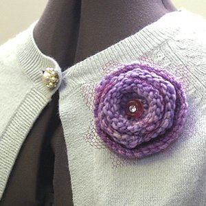 Pretty Petaled Cardigan Pin