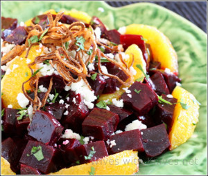 Roasted Beet and Orange Salad