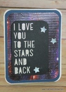 I Love You to the Stars and Back Greeting Card
