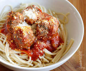 Skinny Italian Spinach Meatballs