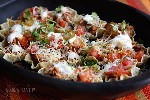 Skinny Loaded Nachos