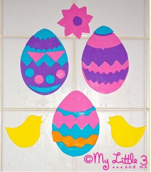 Easter Egg Bath Shapes Printable Templates