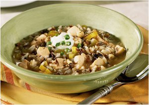 Slow-Simmered Chicken Rice Soup