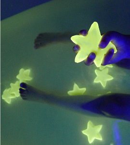 Glowing Gelatin Sensory Stars