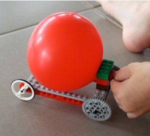 Balloon Powered Lego Car Craft