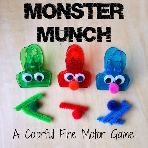 Fine Motor Skills Monster Game