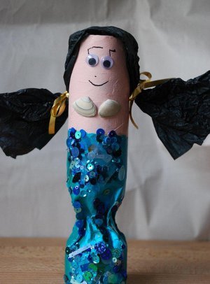 Toilet Paper Roll Mermaid