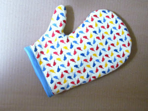 Pretty Bird Oven Mitt Pattern