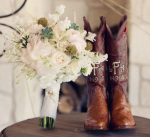 Perfectly Personalized Chic Rustic Wedding