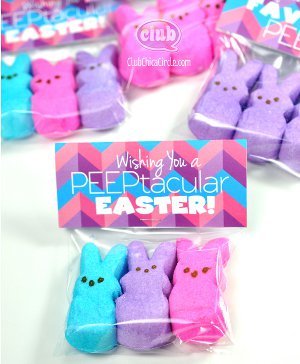 Peeps Treat Bags Free Printables