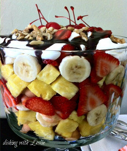 Banana Split Trifle