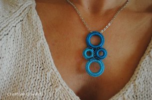 Glamour Girl Crochet Necklace