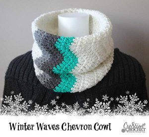 Chevron Crochet Cowl