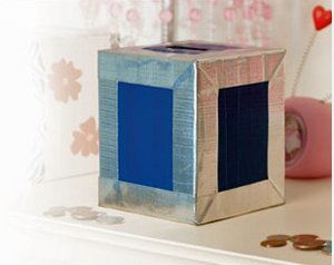 Coin Bank Duct Tape Crafts