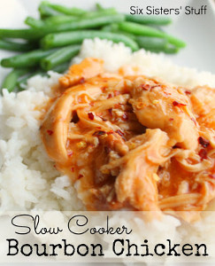 All Day Slow Cooker Bourbon Chicken