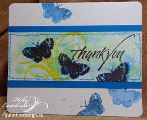 Beauteous Butterflies Thank You Card