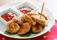 Healthy Baked Chicken Nuggets