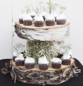 Floating Birch DIY Cake Stand