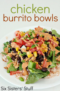 Chicken Burrito Bowl | FaveHealthyRecipes.com