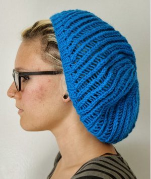 Spiral Lace Beanie