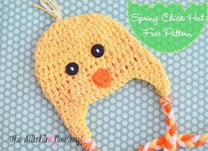 Baby Chick Crochet Hat