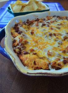 Turkey Chili Cornbread Bake