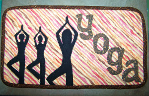 Calming Yoga DIY Mug Rug