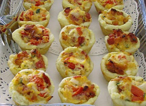 Bacon and Tomato Cups