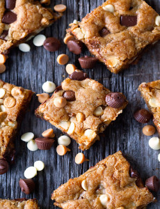 Loaded Quadruple Chip Cookie Bars