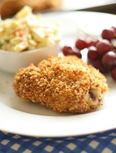 Oven-Fried Chicken and The Best Coleslaw EVER