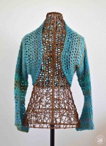 Turquoise Spring Shrug