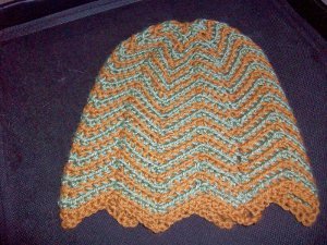 Chevron Crochet Hat